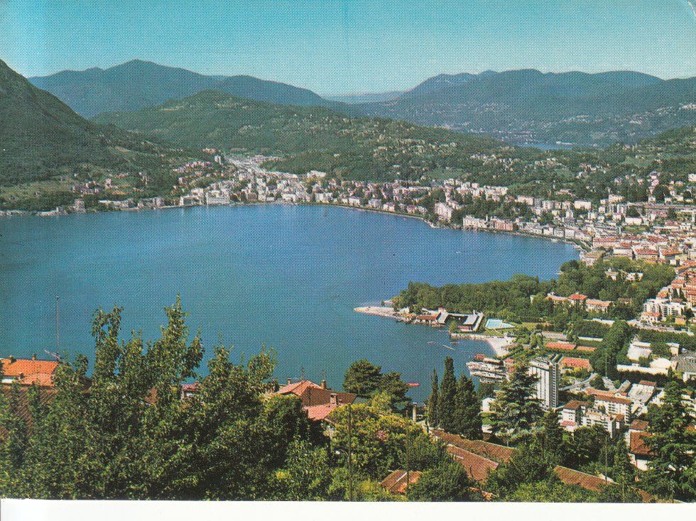 Cartoline postali: Lugano 1973 – Usato da Bürglen TG venduto da StampGraf