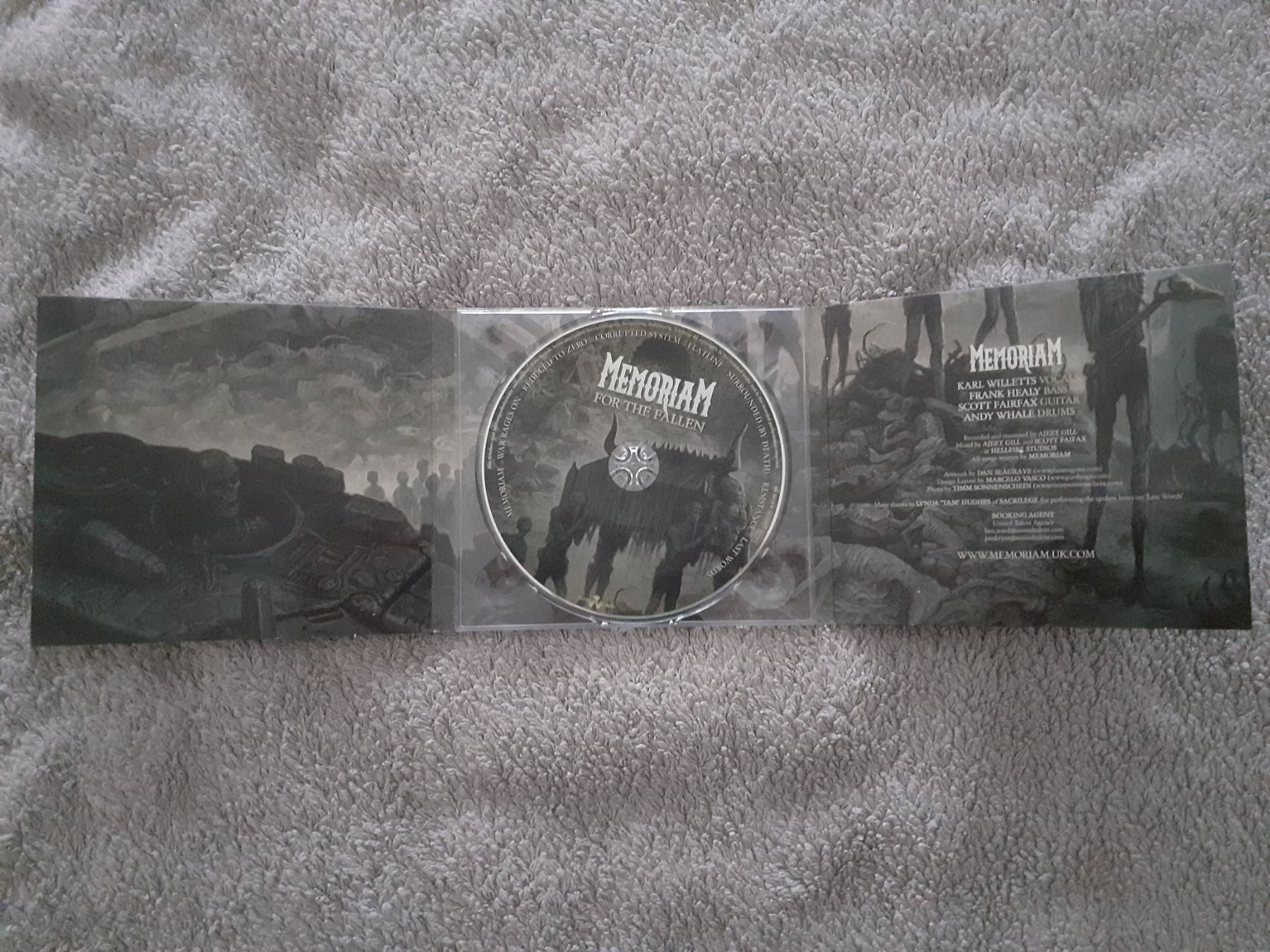 CD: Memoriam – For The Fallen – Usato da Liebefeld venduto da type013 3