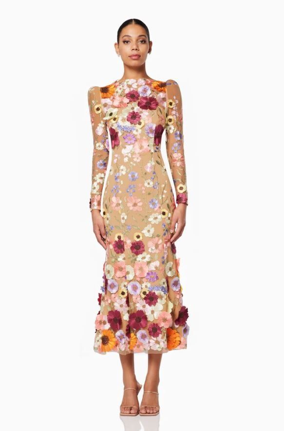 Vestiti: Florales Midi Dress – Usato da Benken ZH venduto da Dulcinea90