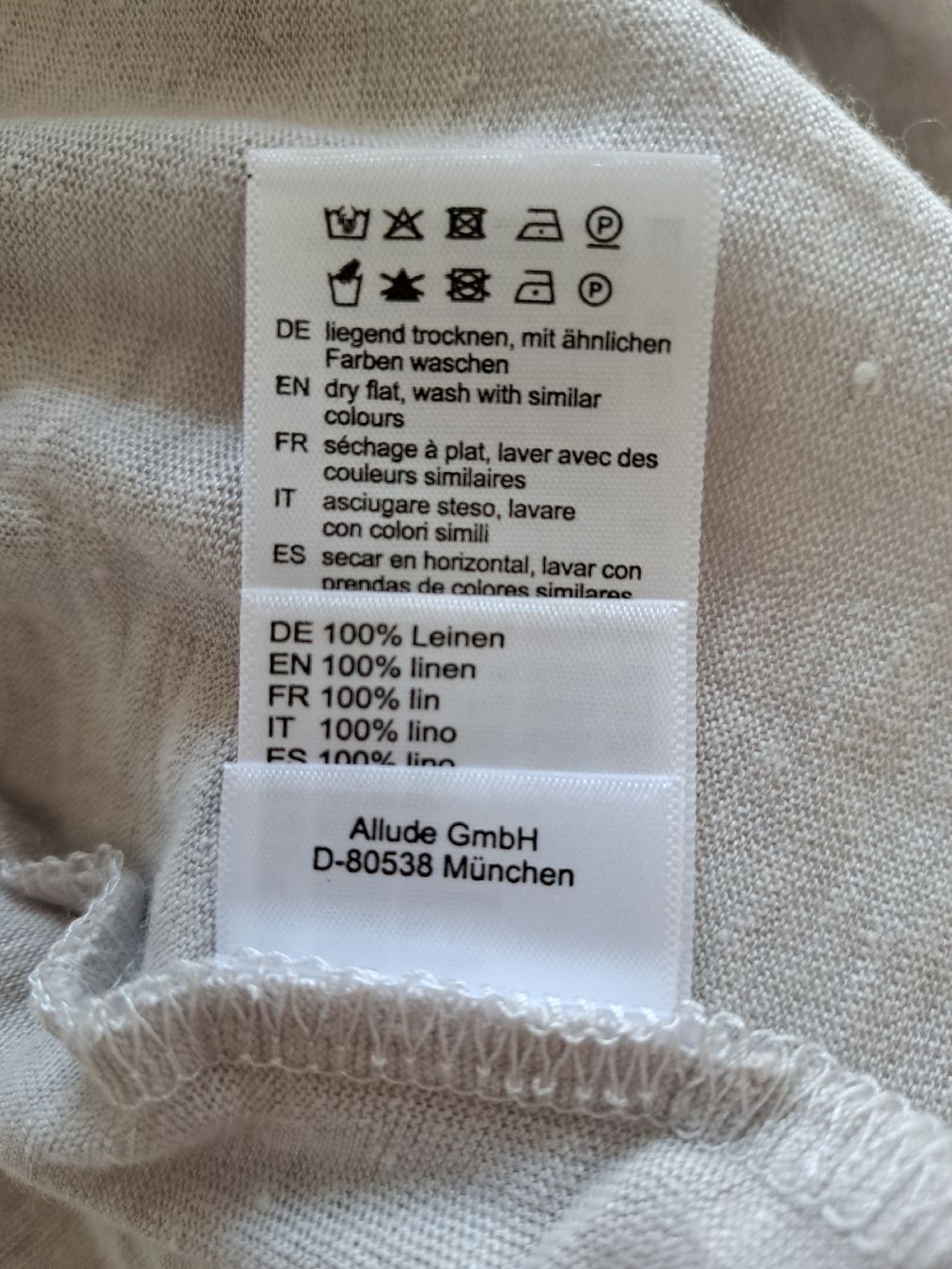 T-shirt: Allude Shirt Leinen – Usato da Thalwil venduto da sternenstaub369 3