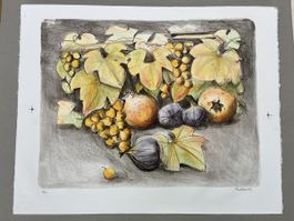 aus Grafiksammlung Lithografie von Robert Burkhard 1995