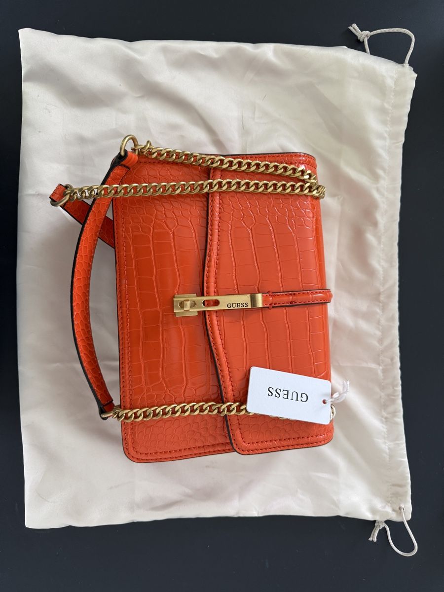 Guess Taschen für Damen: guess handtasche orange neu  – Neu und originalverpackt aus Zürich von ele_cj6q