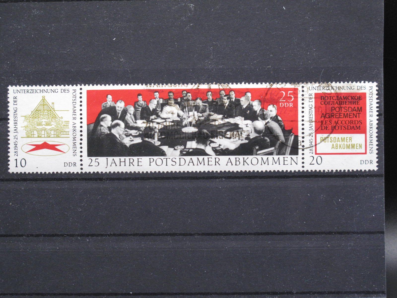 Tutti i francobolli: DDR 1970 Potsdamer Abkommen gest. – Usato da Wil SG venduto da fva01