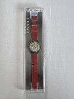 Swatch Chrono Armbanduhr rot in Originalbox