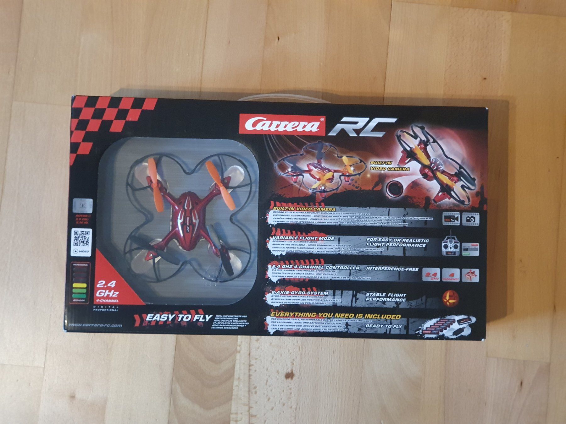 Carrera RC Kits de montage: Carrera RC Quadrocopter mit Kamera – D'occasion à Gipf-Oberfrick par s.varadi