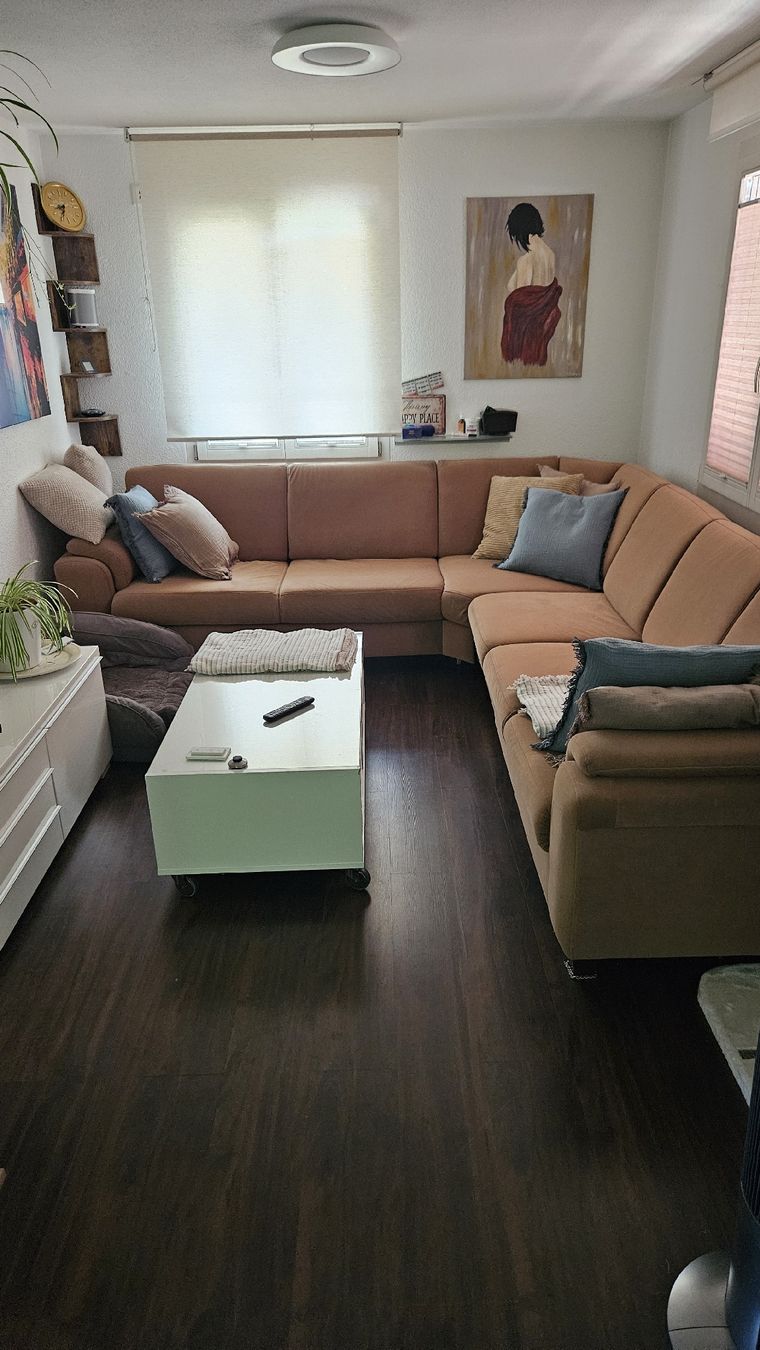 Sofas: schöne Polstergruppe mit Bettfunktion – Gebraucht aus Horw von Ginabasteln 4