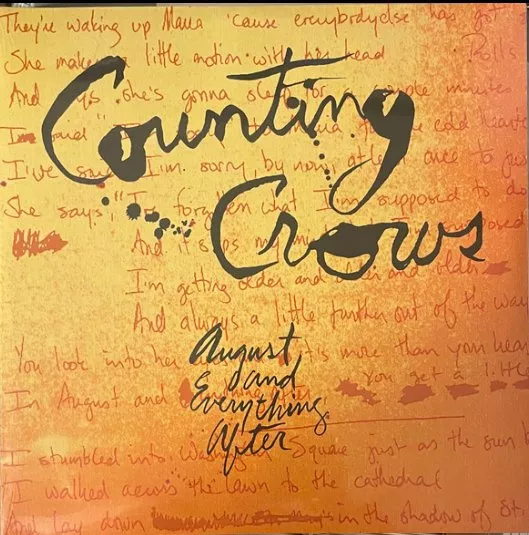Dischi in vinile: Vinyle Counting Crows August and Everything After – Usato da Etoy venduto da vin_hss9
