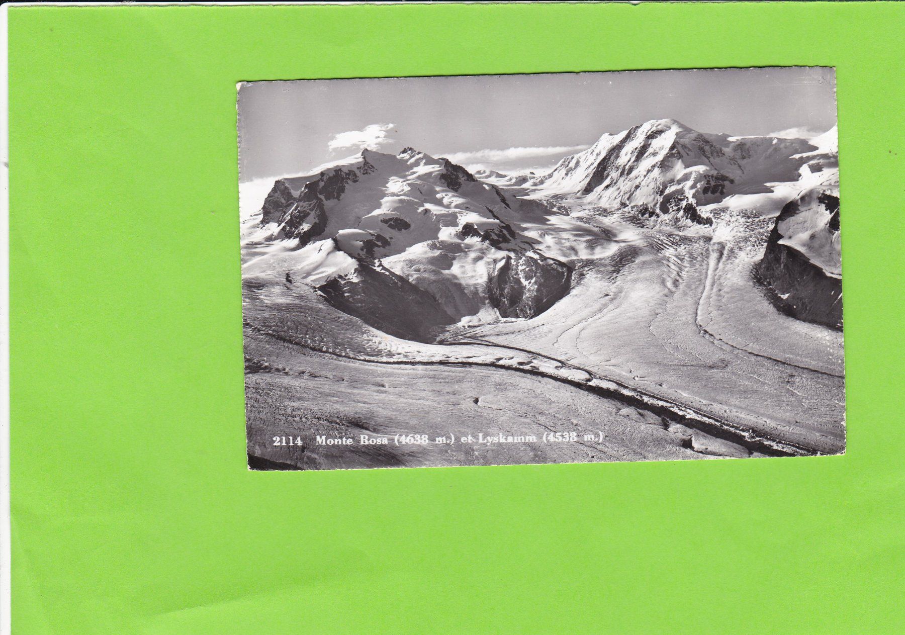 Cartes postales: Monte Rosa – D'occasion à St. Peterzell par neckertal