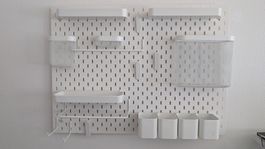 Büro Lochplatte Organizer