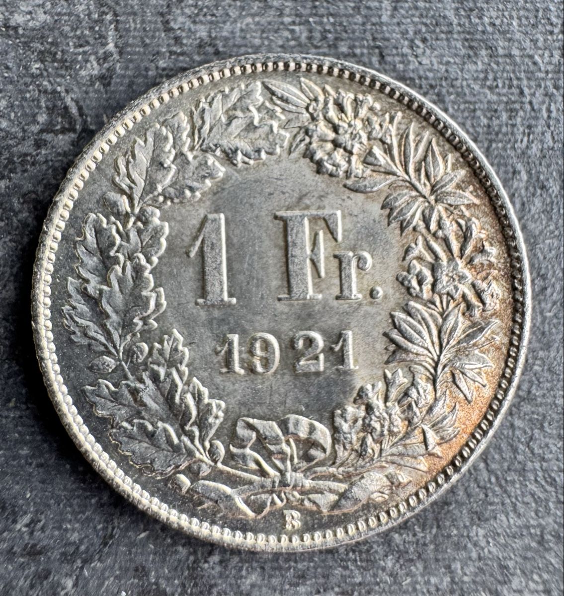Toutes les monnaies: 1 Franken 1921 – D'occasion à Meilen par coins4sale