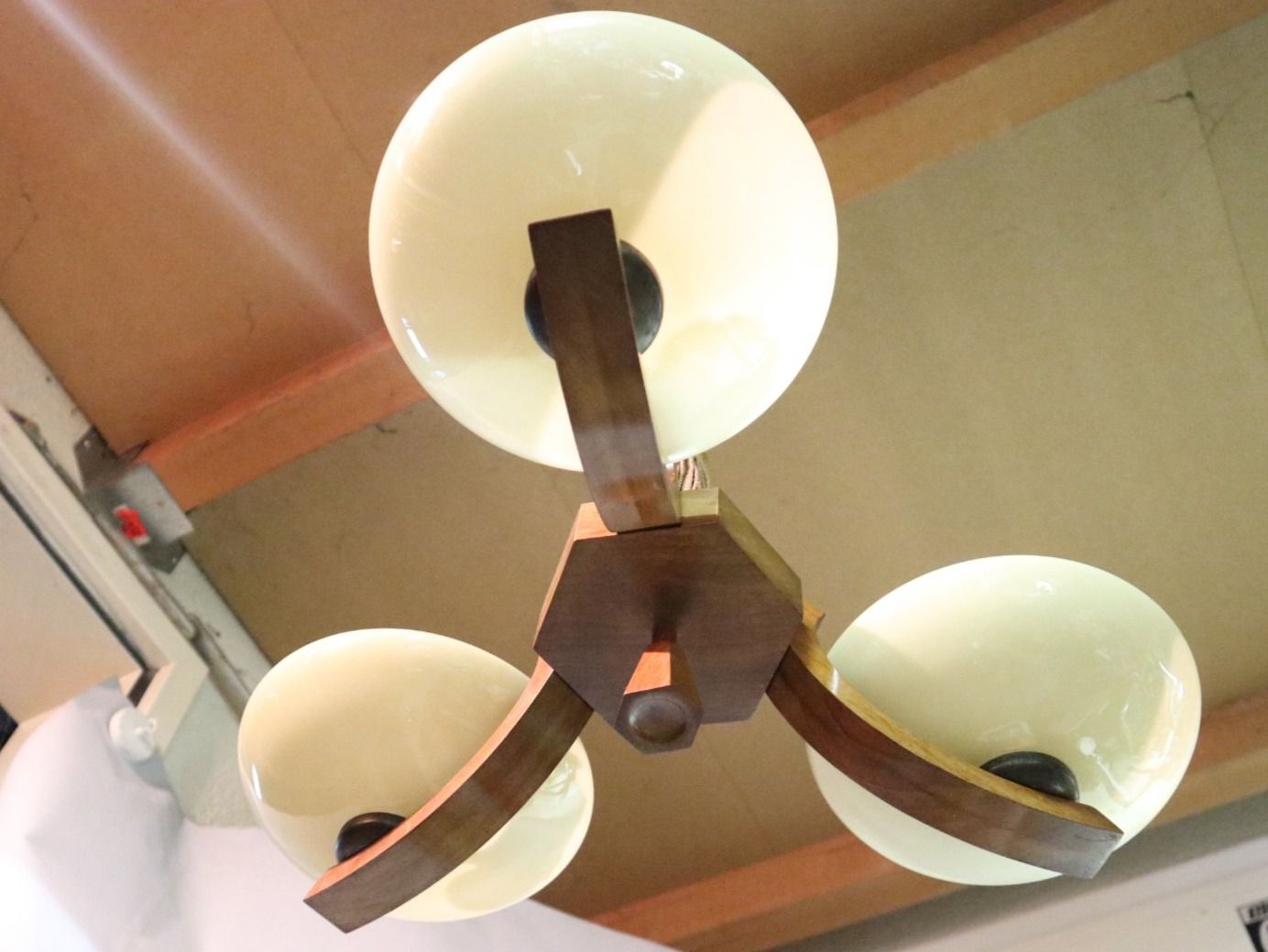 Lampen: Art Deco Deckenlampe 3 Flammig Lampe – Gebraucht aus Eschenbach SG von Astalavista 4