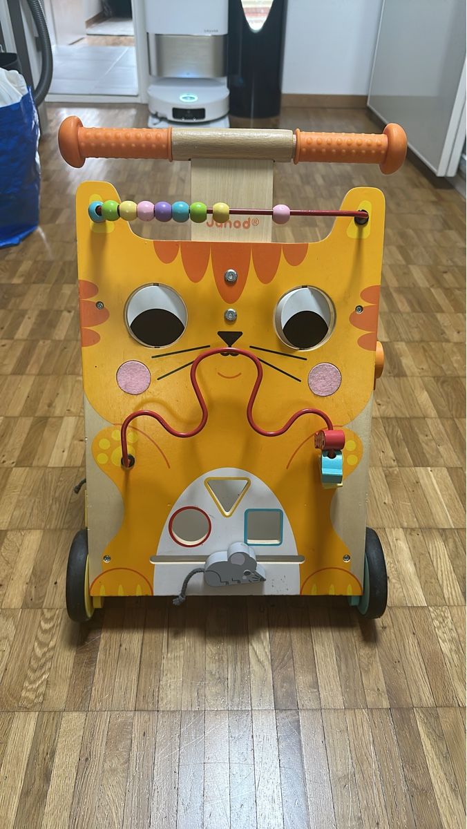 Janod Spielzeuge: Janod Lauflernwagen Katze! – Gebraucht aus Pfaffhausen von MAS.03