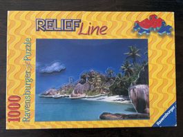 Ravensburger Relief Puzzle Seychellen 1000 Teile