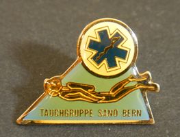 RARITÄT Pin * Tauchgruppe Sano Bern - Wasserrettung 90er