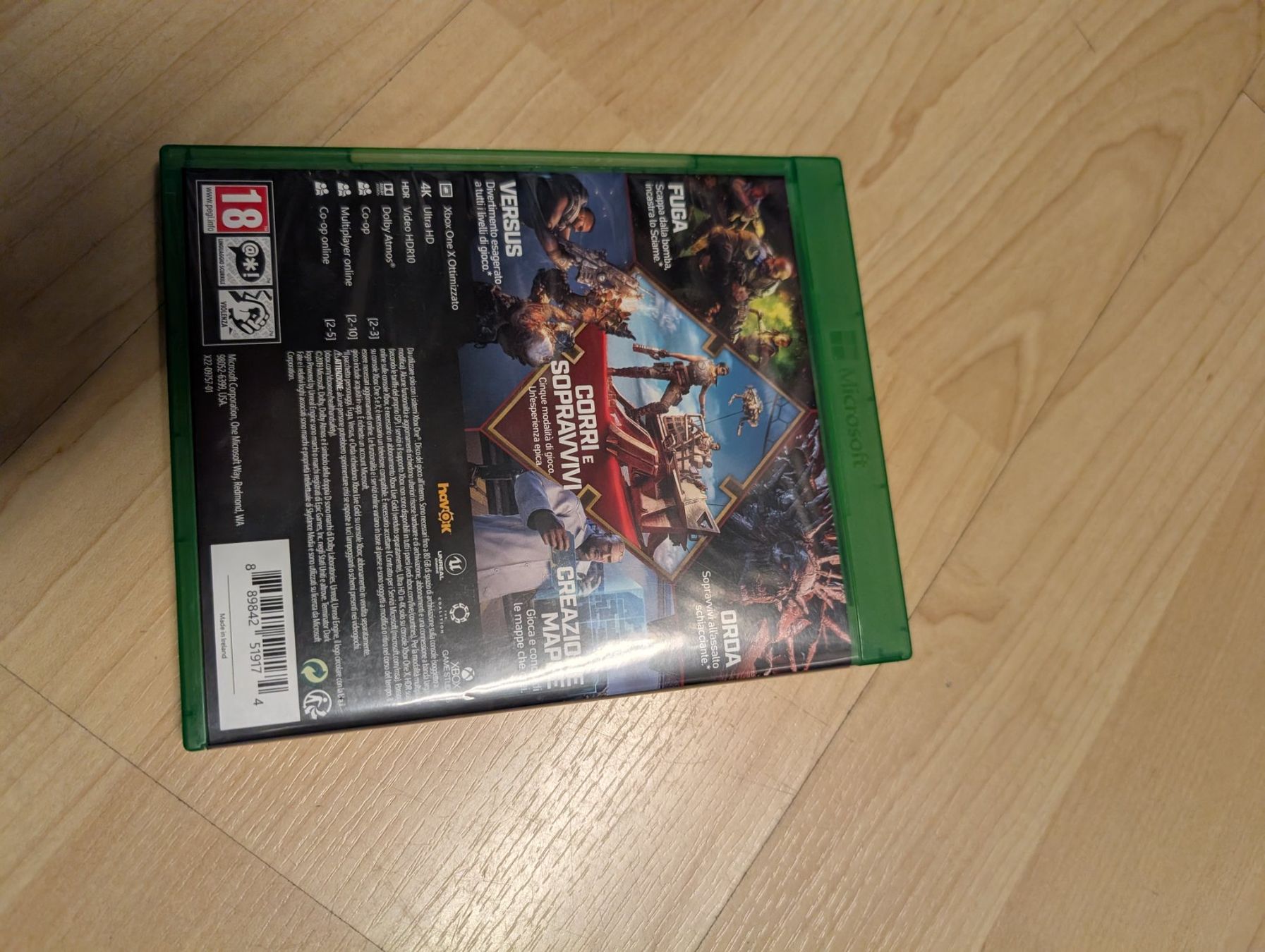 Giochi: Gears 5 Microsoft Xbox one series x – Usato da Giubiasco venduto da Tici__nerd_Giubiasco 1