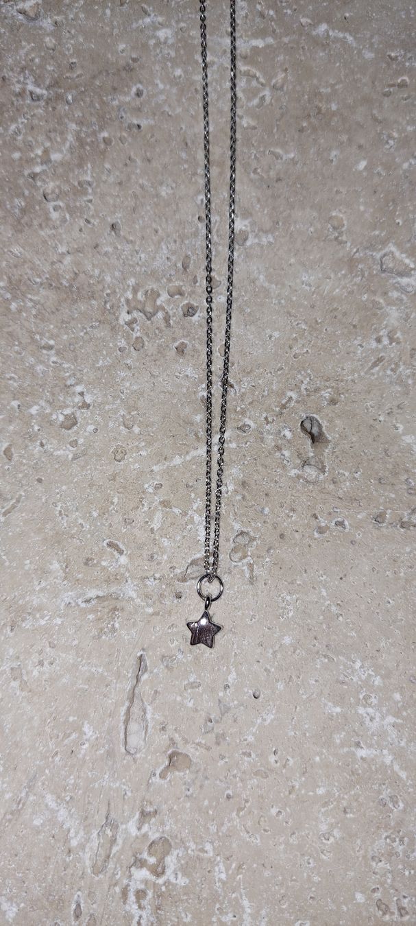 Catenine: Filigrane Kette mit Stern Anhänger – Nuovo e nell'imballaggio originale da Richterswil venduto da Viorella 1