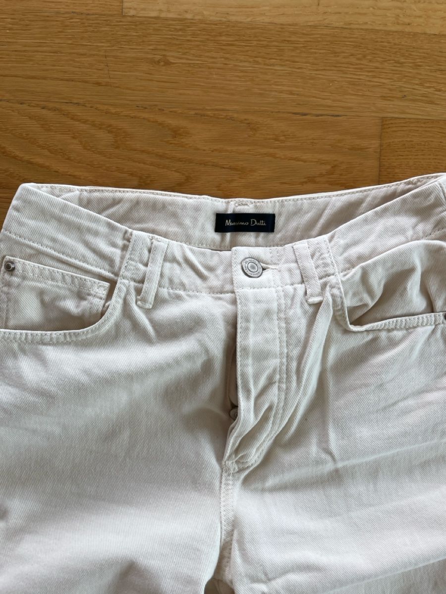 Massimo Dutti Jeans: Massimo Dutti Damen Jeans, Gr. 36, Beige – Usato da Zürich venduto da ufe_f5q5 1