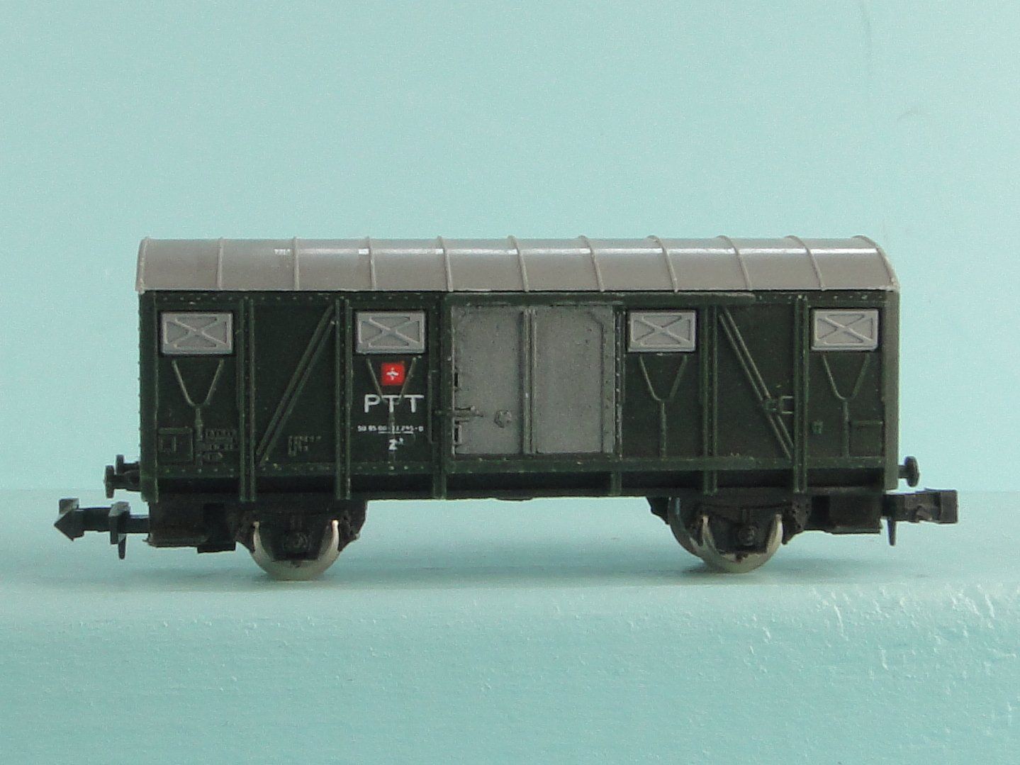 Lima Modellini di ferrovie: LIMA Spur N 2 X SBB Güterwagen – Usato da Bülach venduto da cann11 2