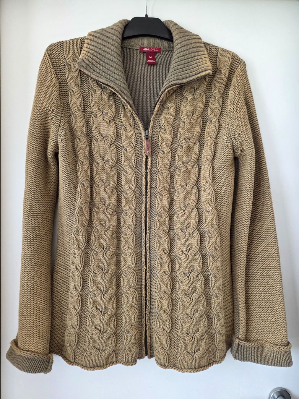 C&A Gilet & Giacche senza maniche: Jaquette zippée kaki – Usato da Onnens VD venduto da Bleuet06