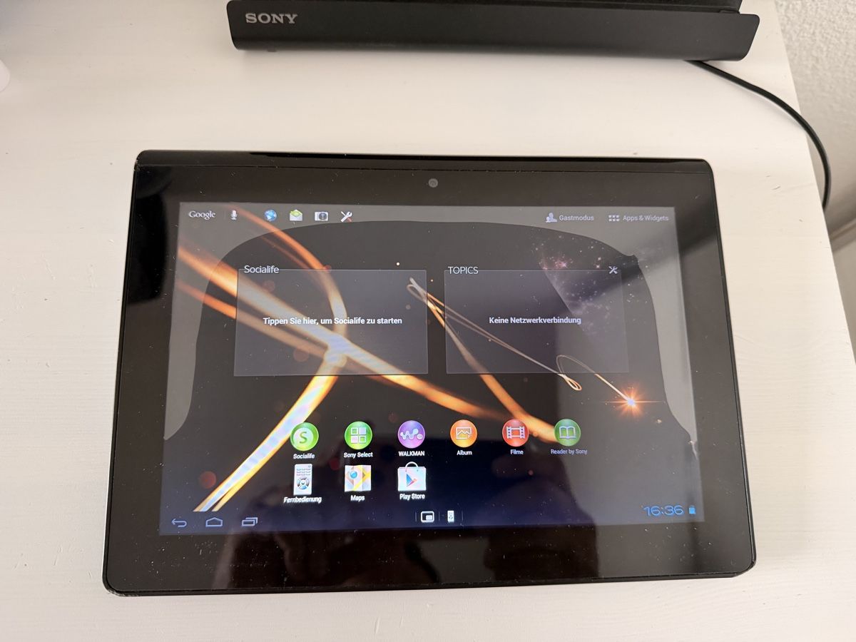 Sony Tablet PC: Sony Tablet S 32GB mit Dockingstation – Usato da Zürich venduto da Gadgets2020 1