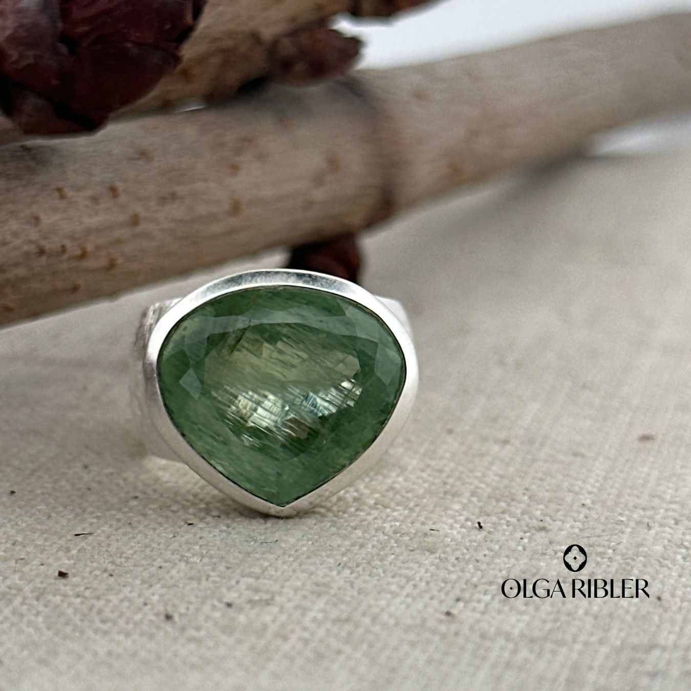 Olga Ribler Anelli: Aquamarine Silberring Grösse 55 – Nuovo (secondo la descrizione) da Luzern venduto da byolgaribleroutlet 2