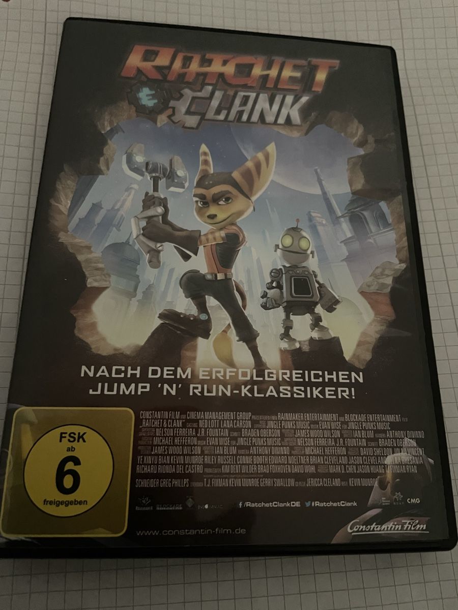 Tutti i DVDs: Ratchet Clank – Usato da Winterthur venduto da Cobraforce