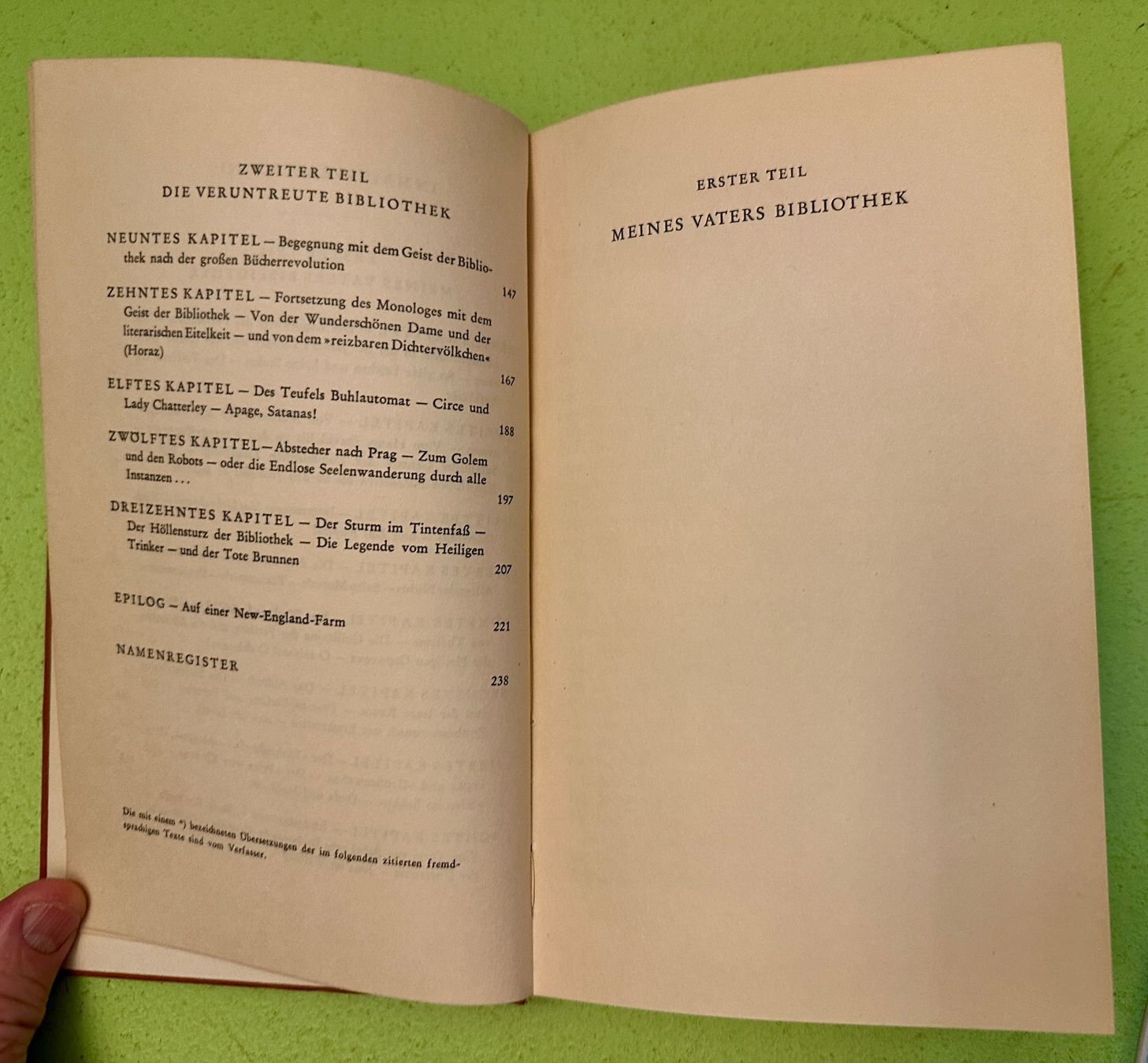 Bücher: Walter Mehring: Die verlorene Bibliothek. EA 1952 – Gebraucht aus Zürich von allp 3