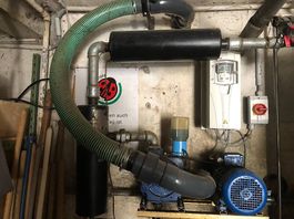 Vacuumpumpe für Melkmaschine
