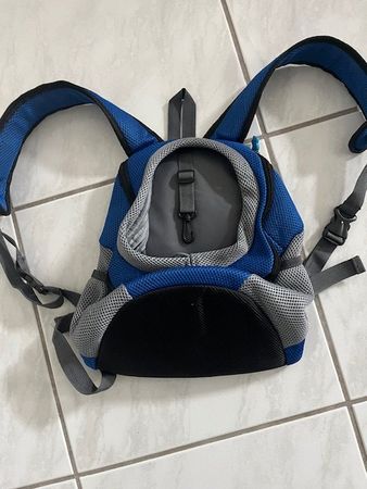 Hunderucksack, Grösse S, vorne tragbar, kleine Hunde