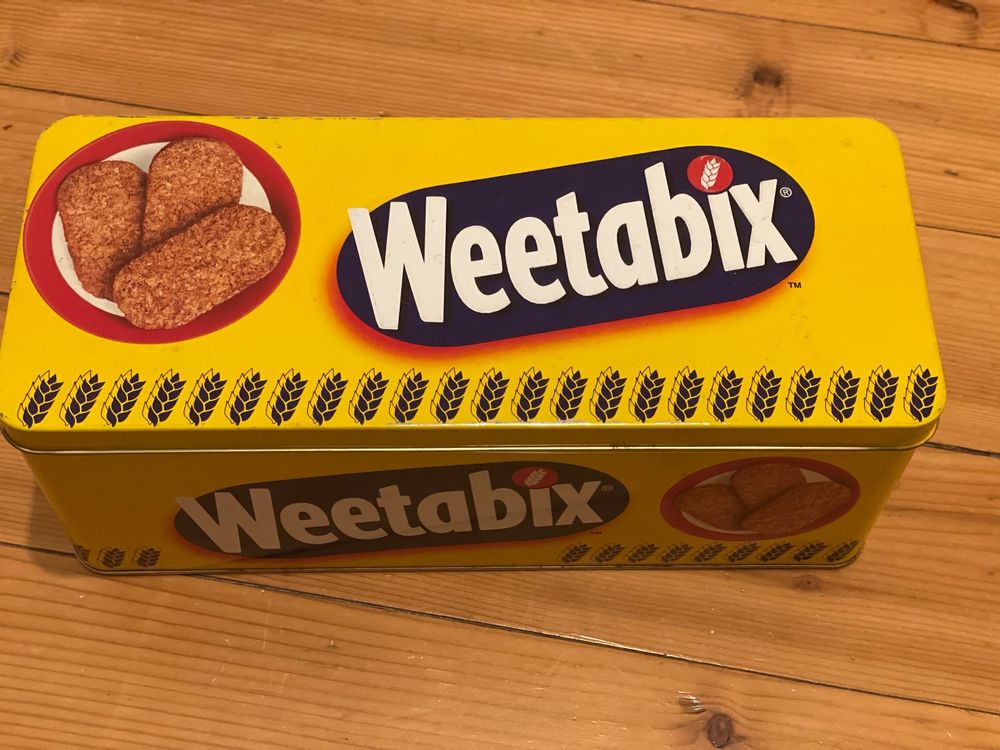 Vintage Weetabix Blechbüchse (Gebraucht) in Winterthur für CHF 24 – mit ...