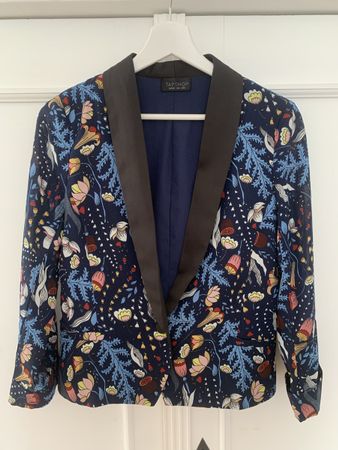 leichter Damen Blazer Florales Muster Gr. S - top Zustand