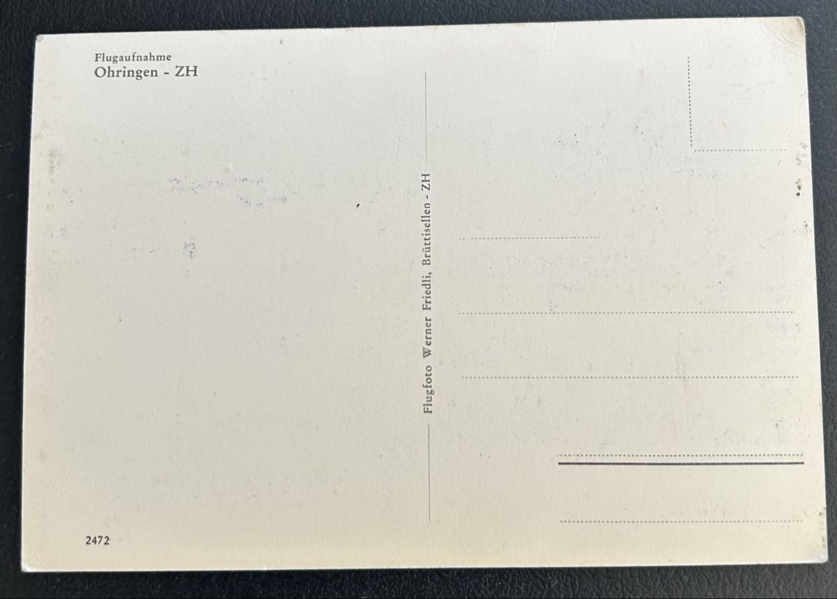 Cartoline postali: Flugaufnahme Ohringen – Usato da Horw venduto da Tellbub 1