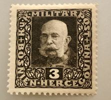 Briefmarke aus Österreich/Bosnien Herzegowina Franz Joseph 