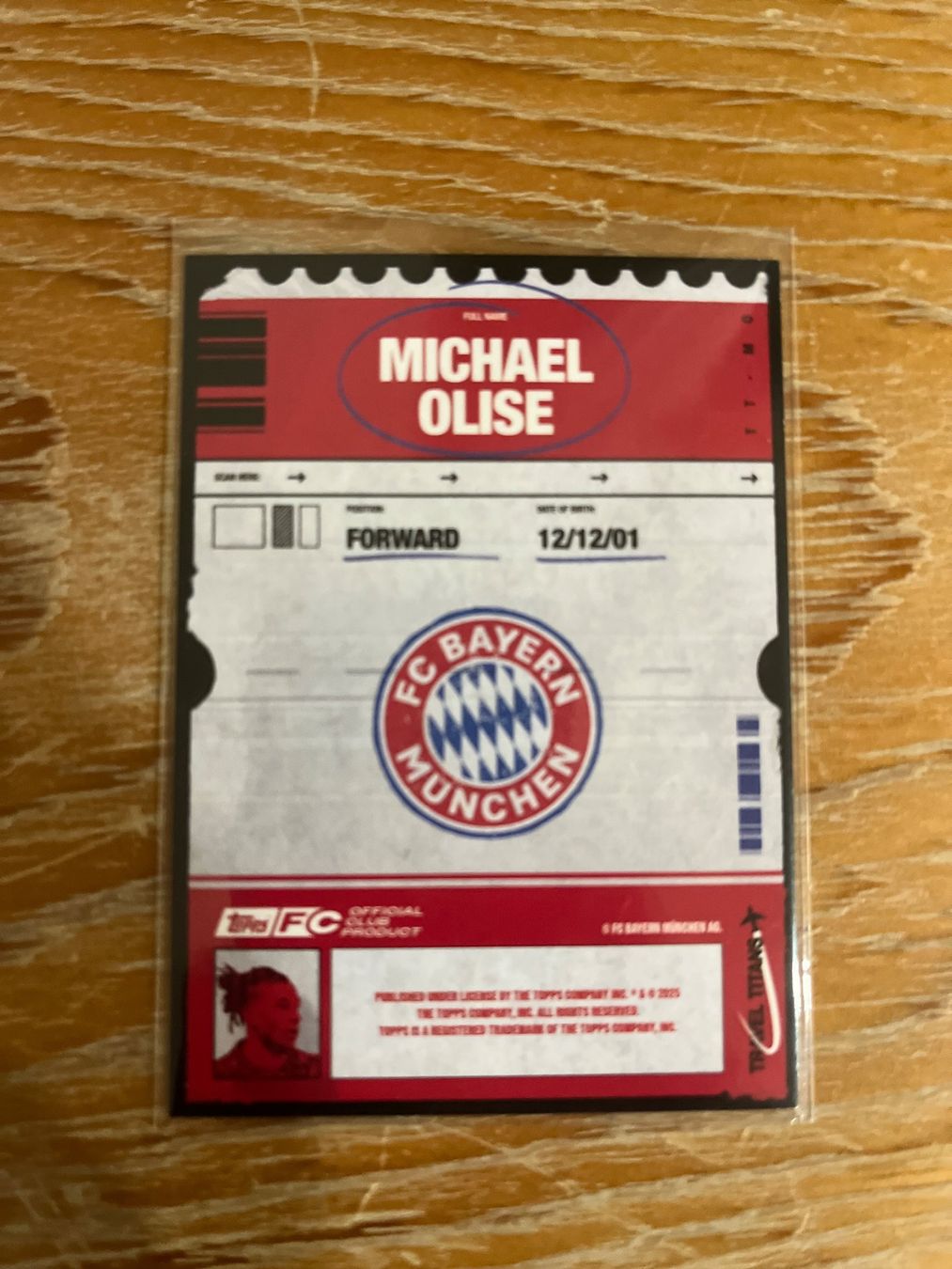 Topps Carte collezionabili: Michael Olise Foild Fractor – Usato da Balzers venduto da jos_6r9r 1