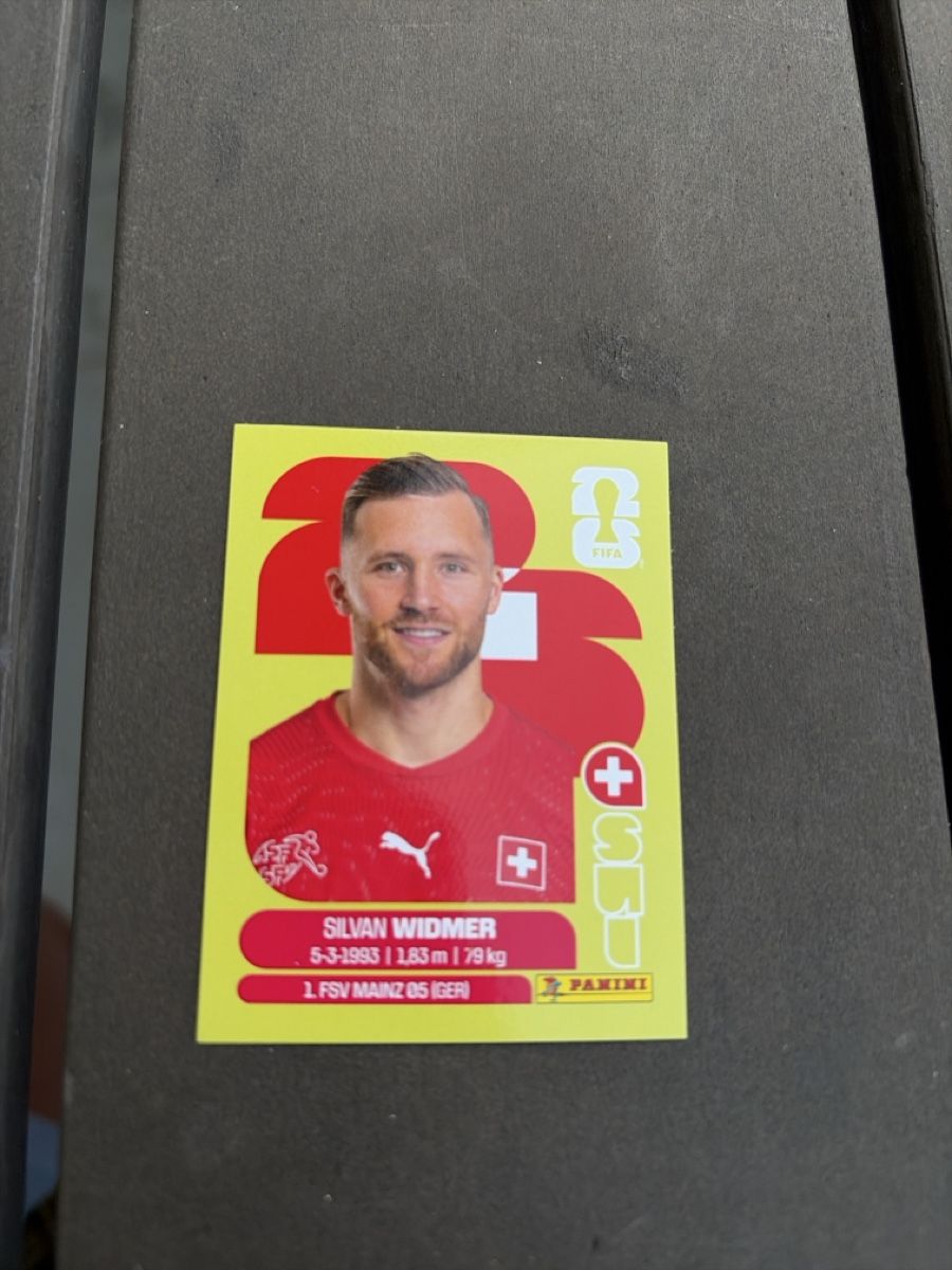 Panini Cartes à collectionner: Silvan Widmer – Neuf (Voir description) à Dornach par metallbau.ch
