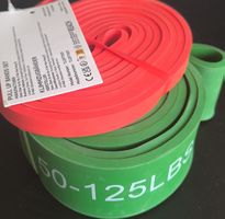 Pull Up Bands Set resistance bands red green new