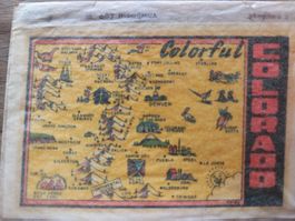 Lindgren-Turner Co. Abziehbild COLORADO - Original Verp