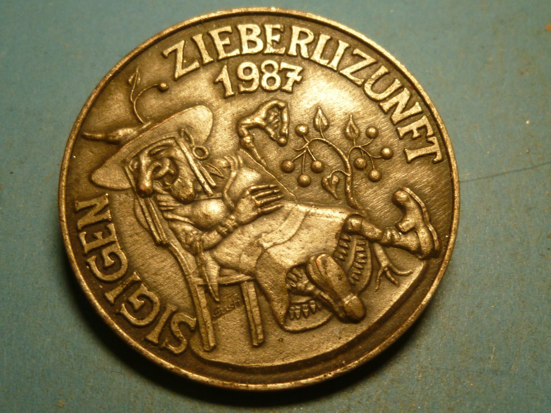 Placchette & Badge: SIGIGEN 1987 SILBER – Usato da Ried (Muotathal) venduto da Mandarin02