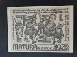 Litho Studentika PK / Matura Einsiedeln 1932