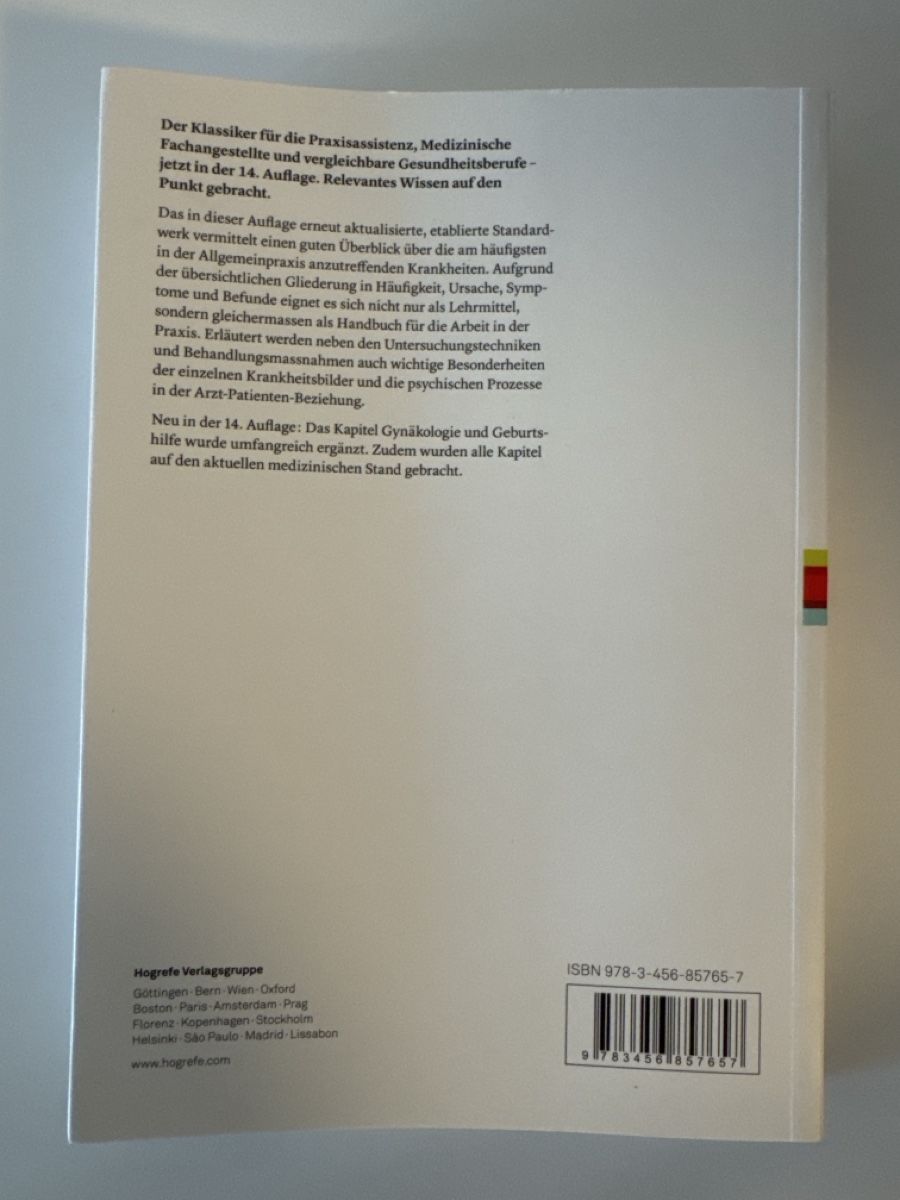 Libri: Krankheitslehre MPA, 14. Auflage – Usato da Bülach venduto da sunshiine_ 1