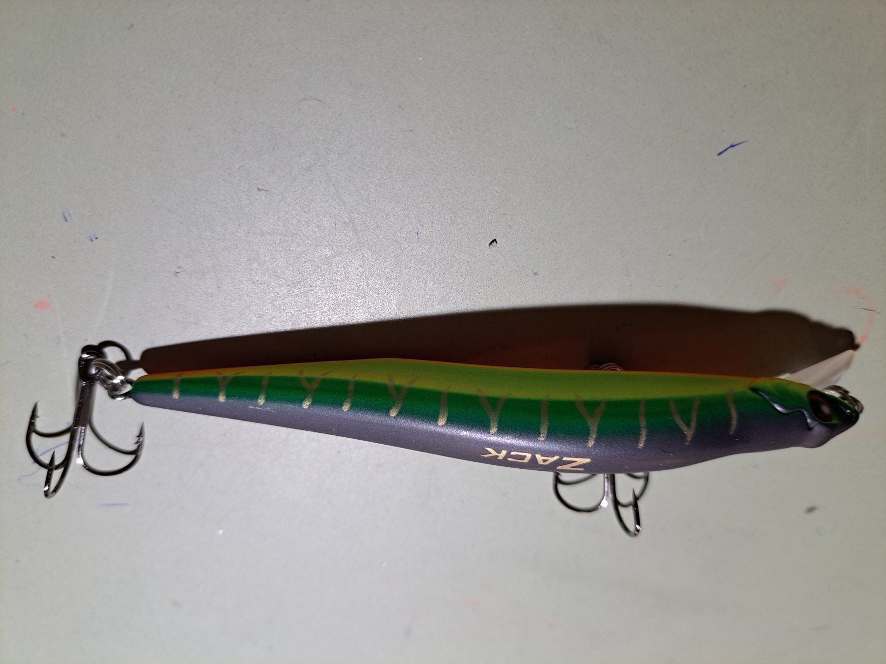 Esche: Wobbler Zack Fire Tiger 120 SP – Nuovo (secondo la descrizione) da Fribourg venduto da versus702 1