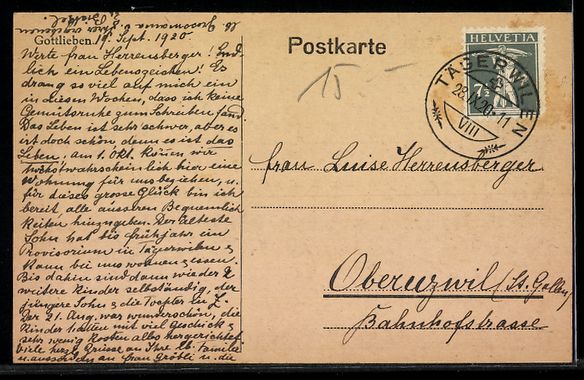 Cartoline postali: AK Gottlieben, Uferpartie mit Häusern – Usato da Berlin venduto da bartko-reher 1