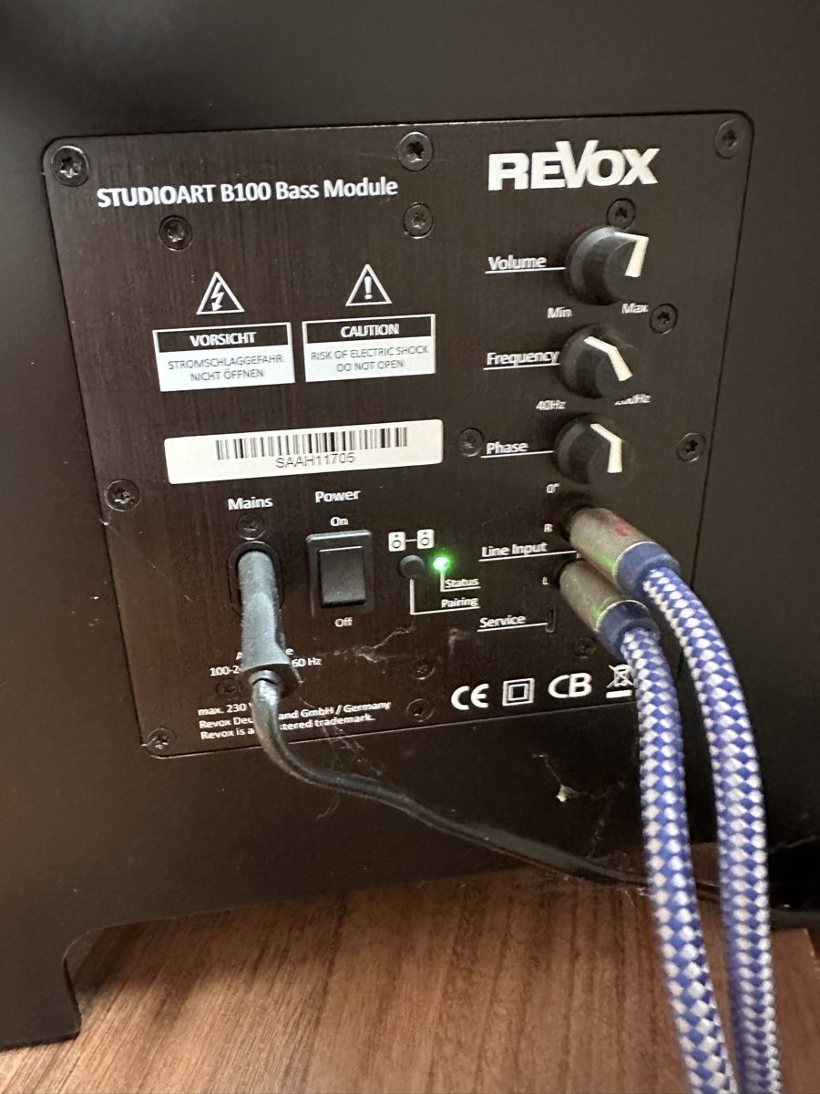 Revox Casse acustiche: Revox S100, Revox B100 mit RC100 – Usato da Schüpfen venduto da schumi75 4
