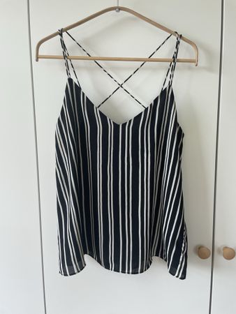 Leichtes H&M Sommer-Top, gestreift Gr. S