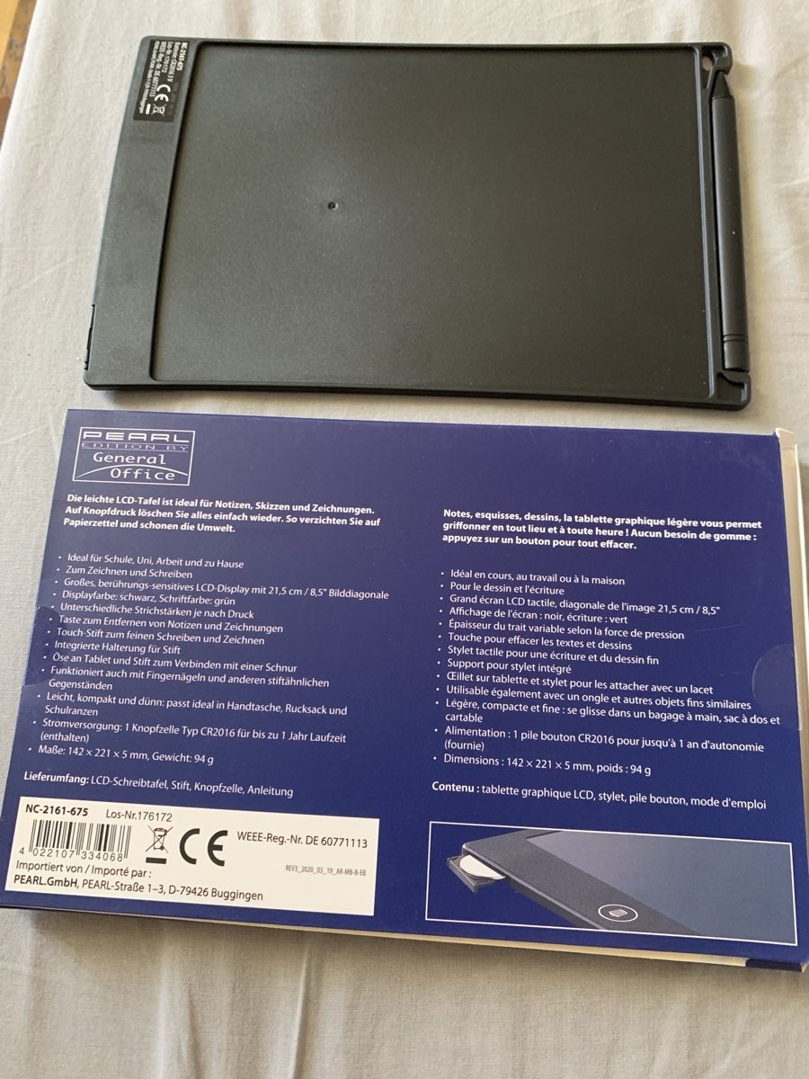 Blocchi: LCD-Schreibtafel – Usato da Kirchberg BE venduto da mua81 1