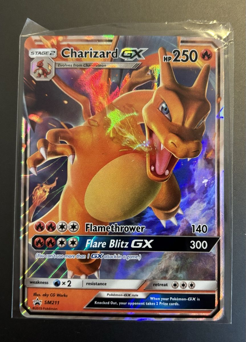 🔥Carta Pokémon Charizard GX - Mint Condition 💎 (Nuovo (secondo la ...