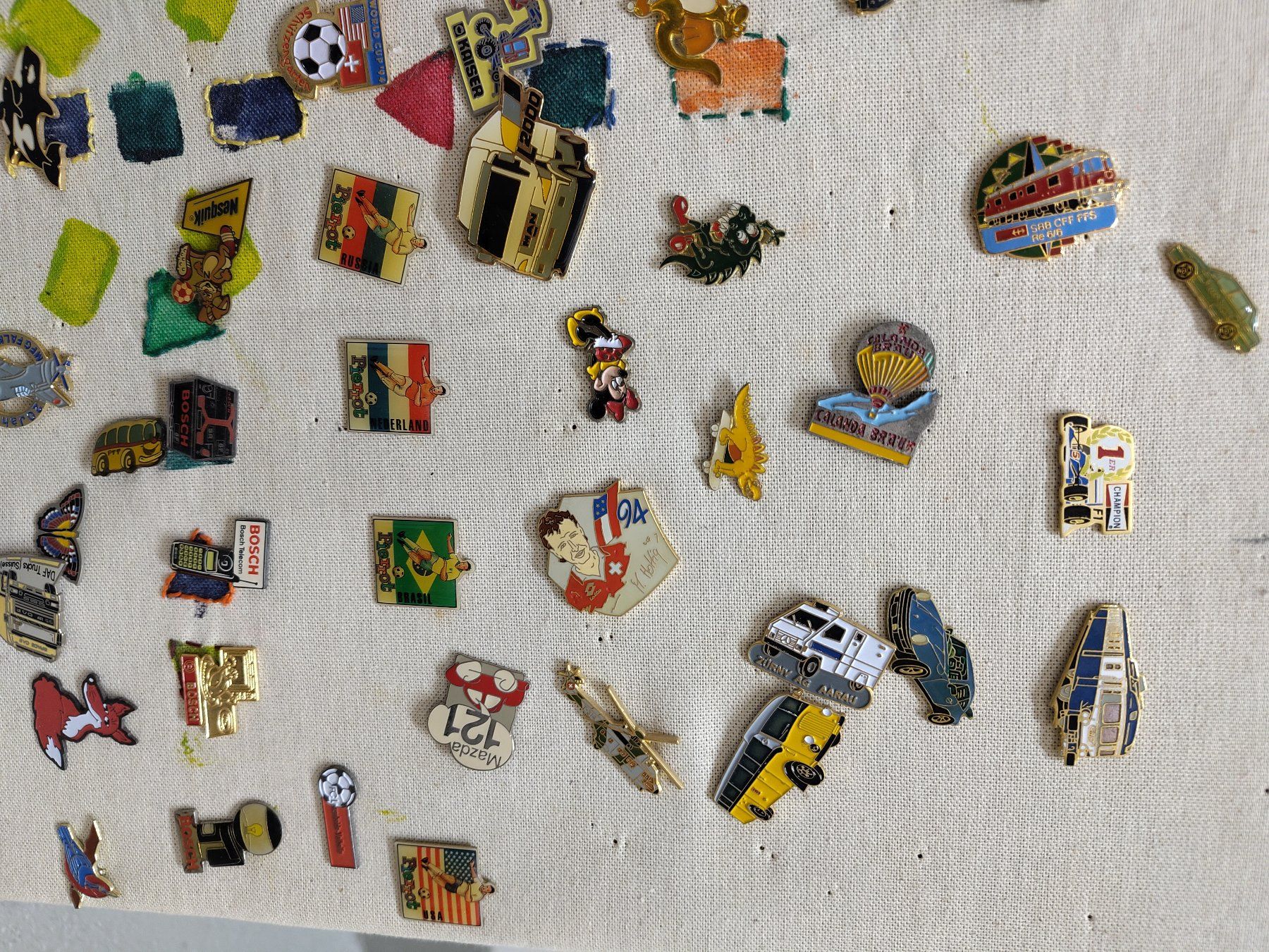 Rimorchi: Pin-Sammlung – Usato da Ronco sopra Ascona venduto da ghurli 1
