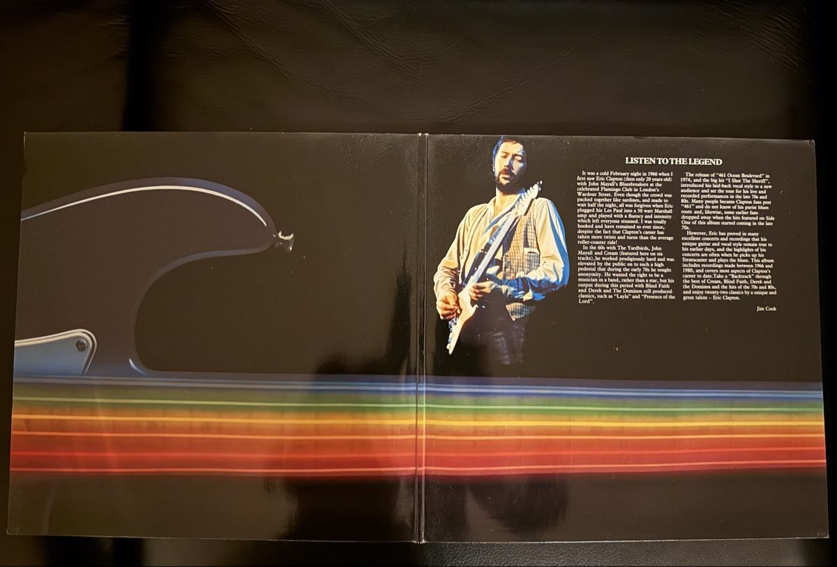 Dischi in vinile: Eric Clapton - Backtrackin' LP Schallplatte – Usato da Goldach venduto da Messerguru 5