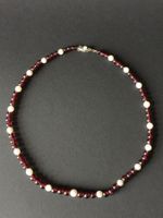 Perle/Granat Kette