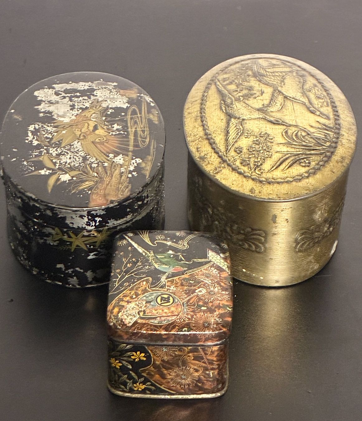 Pots: 3 antike Blechdosen – D'occasion à Kloten par Nephty 7